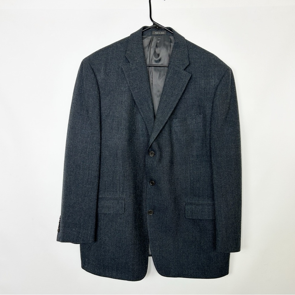 Ralph Lauren Mens Suit Jacket Size 46r | Grey | 100% Lambs Wool